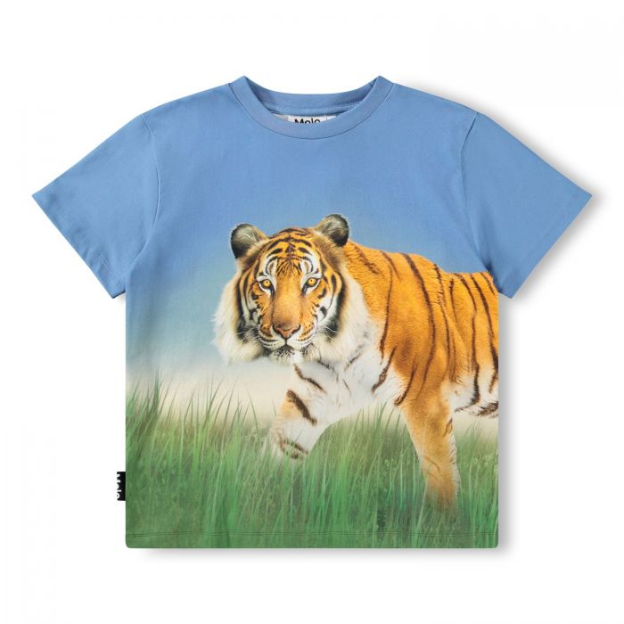 Футболка Rubin Tiger on Blue (тигр на голубом)