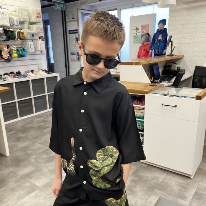 Рубашка Richie Green Rattle (черный)