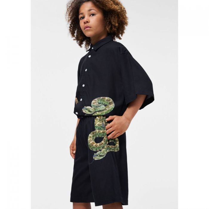 Рубашка Richie Green Rattle (черный)