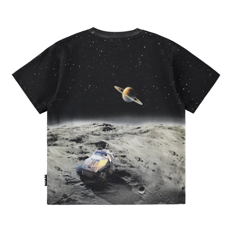 Фото 3 Футболка Riley Moon Traveller (космический вид) 133154 Molo 1W25A202-9681
