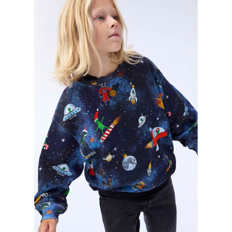 Molo Толстовка Monti Space Holiday (синий)