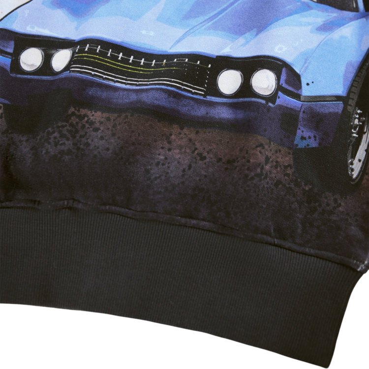 Фото 4 Толстовка Mattis Car Blue (с машиной) 133042 Molo 1W25J203-4991