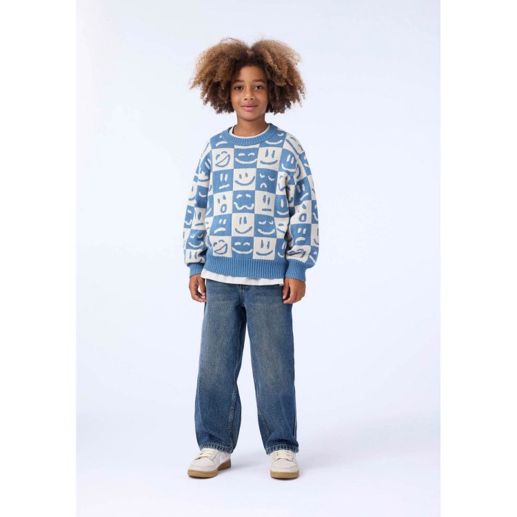 Фото 2 Толстовка Bello Moods knit (голубой) 132850 Molo 1W25K201-9684