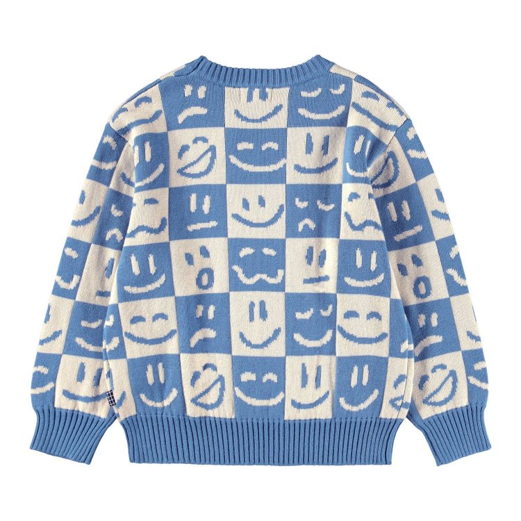 Фото 4 Толстовка Bello Moods knit (голубой) 132850 Molo 1W25K201-9684