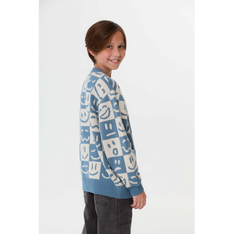 Фото 2 Толстовка Bello Moods knit (голубой) 132850 Molo 1W25K201-9684