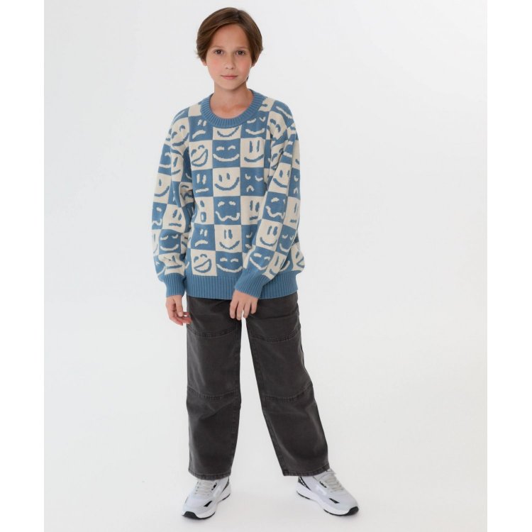Фото 3 Толстовка Bello Moods knit (голубой) 132850 Molo 1W25K201-9684