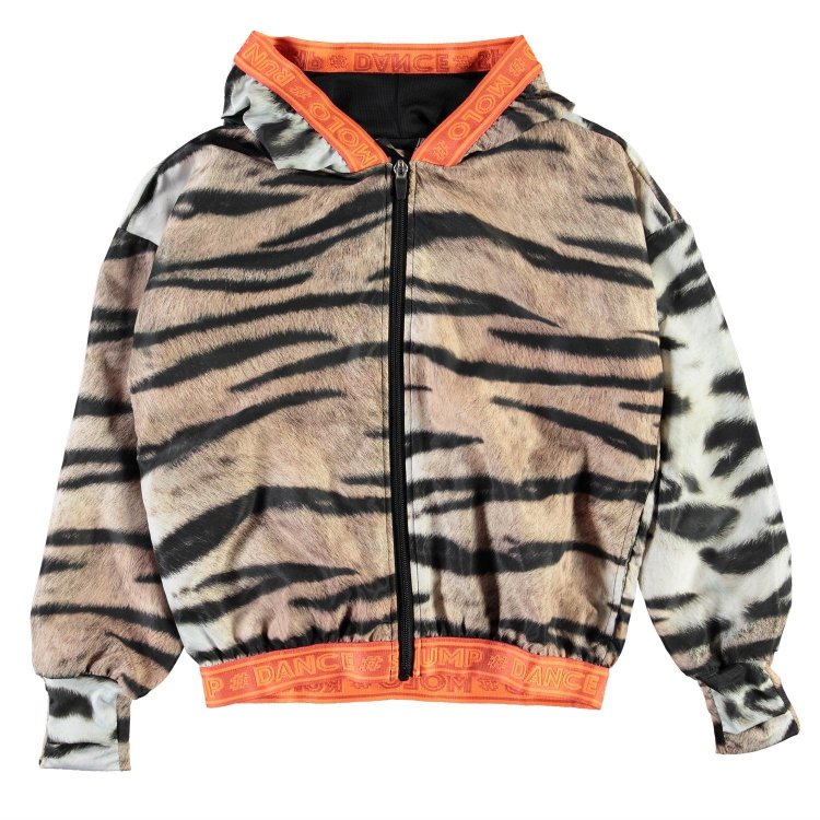 Molo Куртка-ветровка для спорта легкая Ophelia Wild Tiger (тигр)