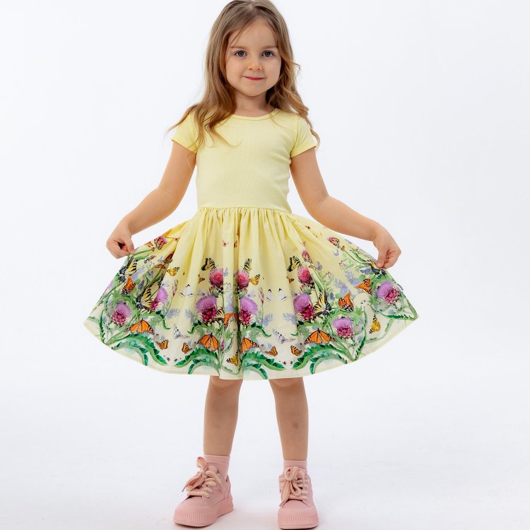 Платье Cissa Artichoke Patch (бабочки с цветами) 115515 Molo 2S24E125-3451 