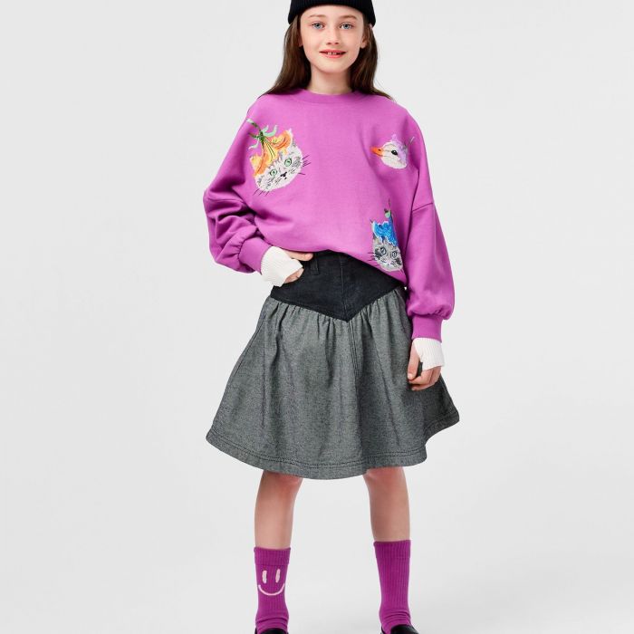 Свитшот Marika Animal Sparkle (розовый)