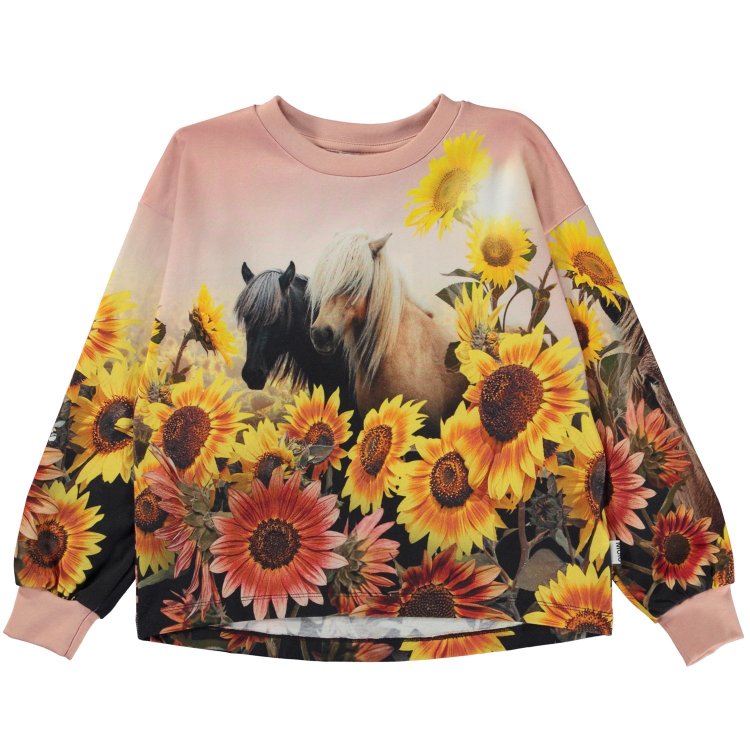 Molo Толстовка Reniza Pony Sunflowers (розовый)