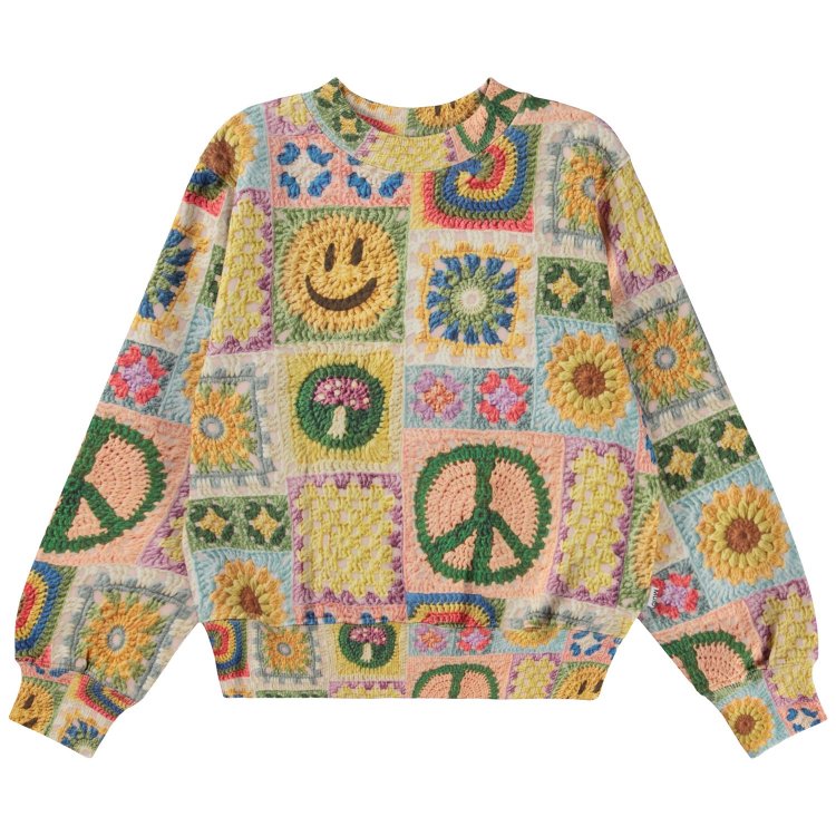 Molo Толстовка Marge Crochet Vibe (разноцветный)