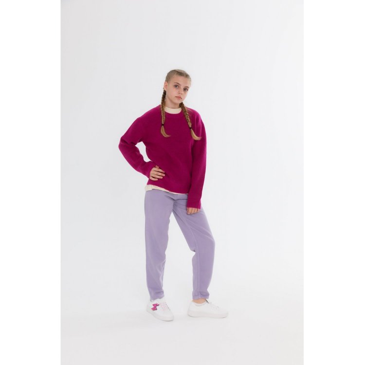 Фото 2 Свитер Garda Baya Pink (фиолетовый) 120980 Molo 2W24K211-8981