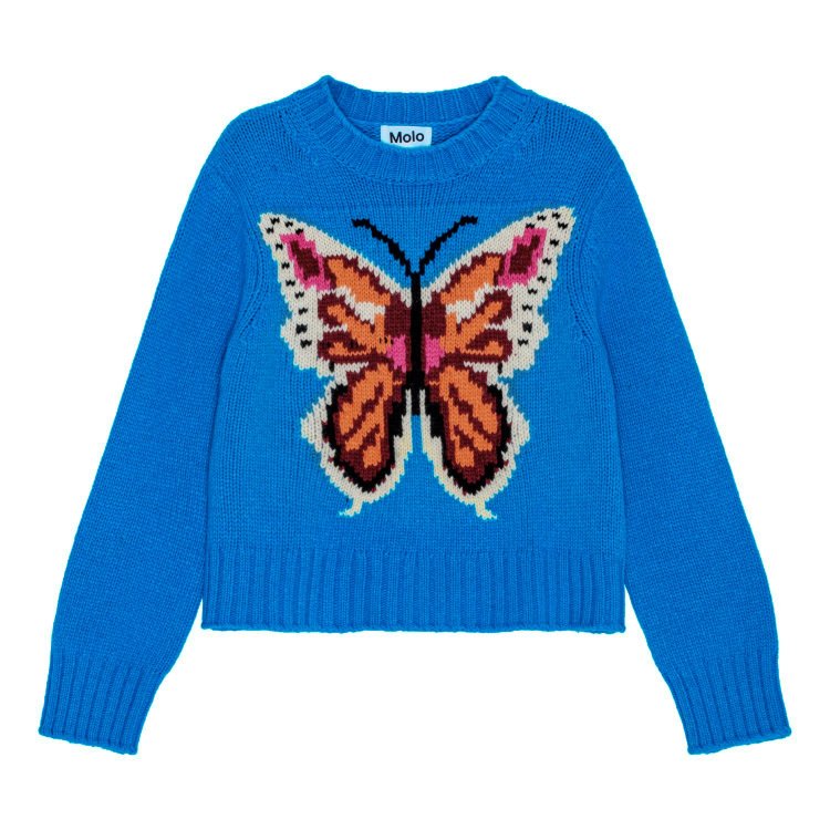 Фото 3 Свитер Gulda Butterfly Knit (с бабочкой) 120668 Molo 2W24K216-3654