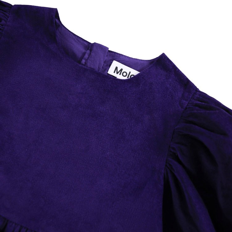 Фото 3 Платье Cocos Space Purple (фиолетовый) 133258 Molo 2W25E214-5513