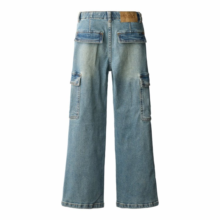 Фото 2 Джинсы Addy Vintage Denim (голубой) 133100 Molo 2W25I113-1109