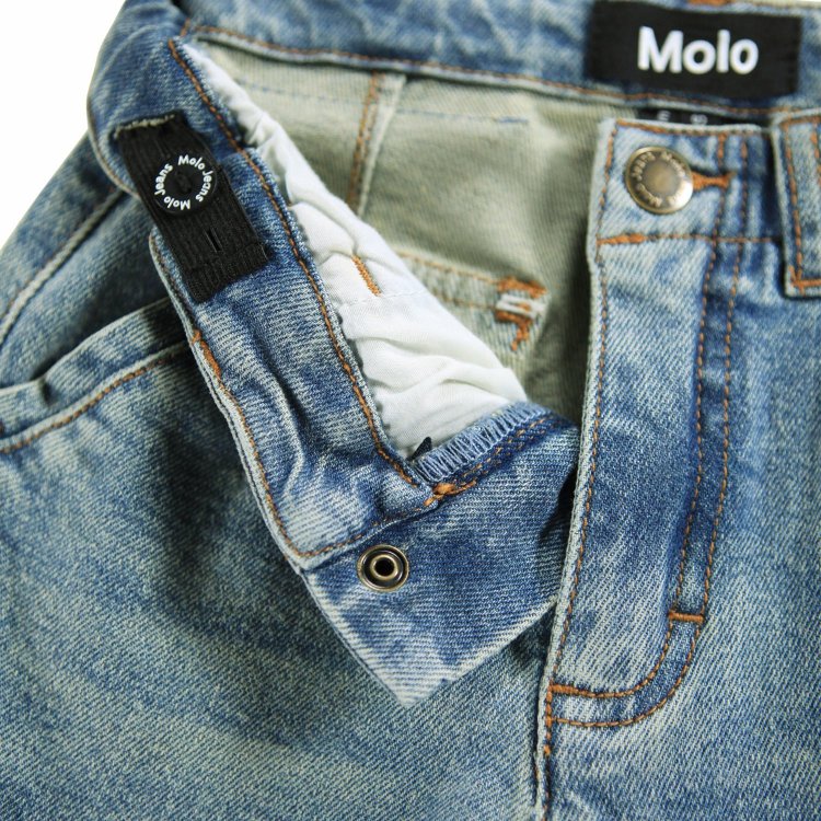 Фото 3 Джинсы Addy Vintage Denim (голубой) 133100 Molo 2W25I113-1109