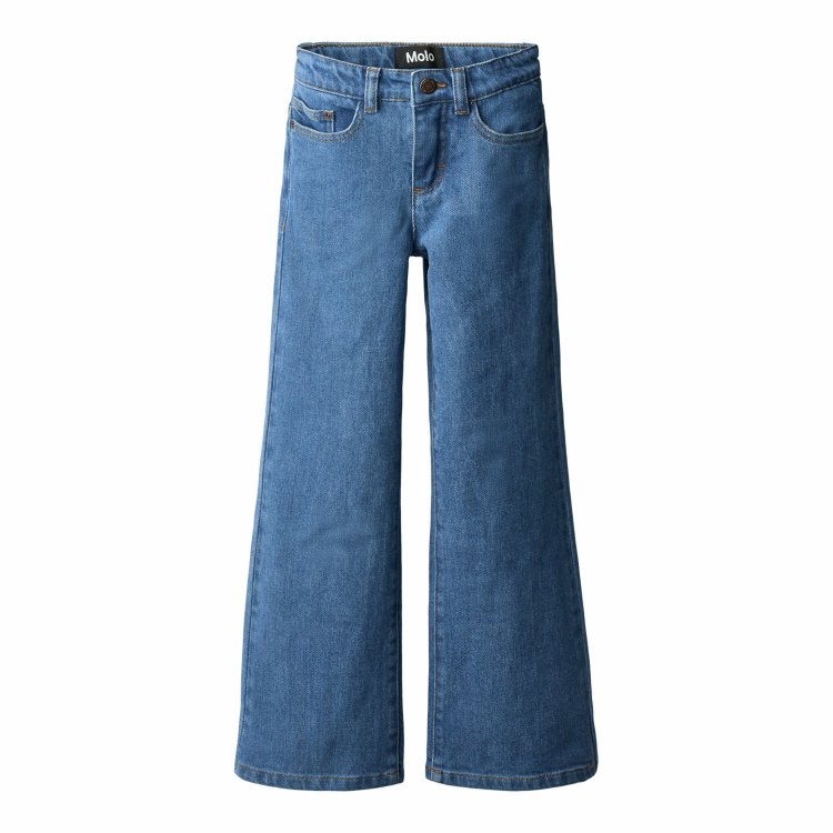 Molo Джинсы Asta Blue Brushed (голубой)