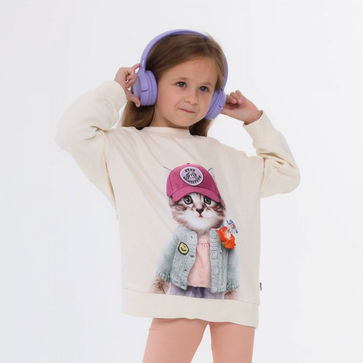 Molo Толстовка Maxi Kitty Miauu (с котом)