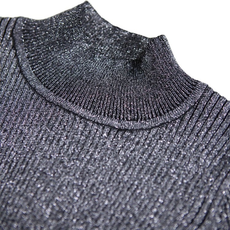 Фото 3 Свитер Ginevra Black silver (серый) 133276 Molo 2W25K213-2215