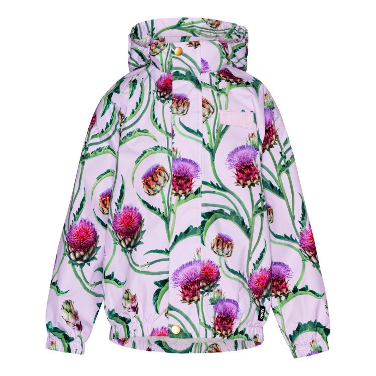 Molo Куртка Waiton Artichoke Bloom (розовый с цветами)