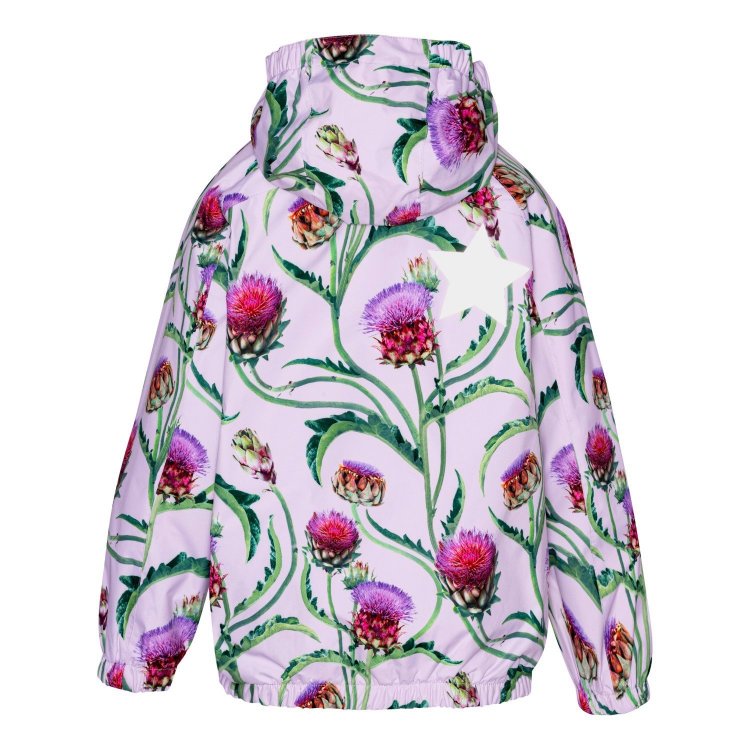 Фото 2 Куртка-ветровка Waiton Artichoke Bloom (розовый с цветами) 114978 Molo 5NOSO118-9064