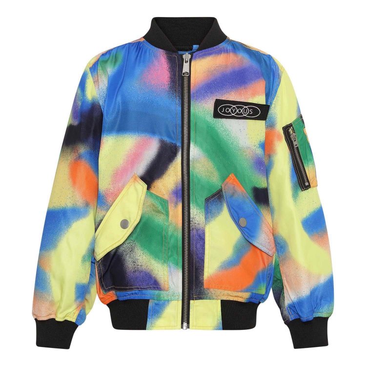 Molo Куртка-бомбер Heath Colour Spary (разноцветный)