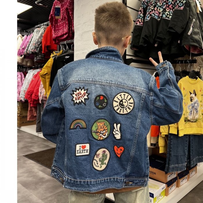 Куртка джинсовая Honore True Blue (синий)