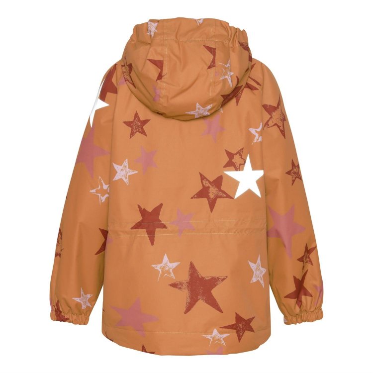 Фото 3 Куртка Molo демисезонная Heiko Rosewood Star (оранжевый со звездами) 74781 Molo 5W21M314 6397