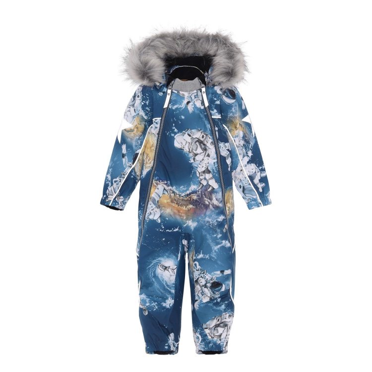 Molo Комбинезон Pyxis Fur Astronauts (голубой)