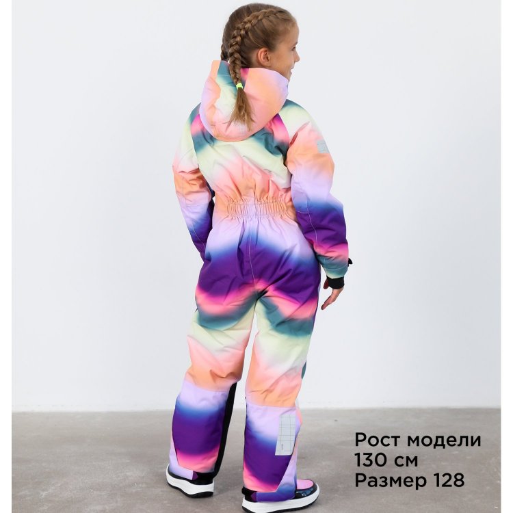 Фото 9 Комбинезон Molo Hux Wavy Rainbow (разноцветный) 121131 Molo 5W24N205-9107