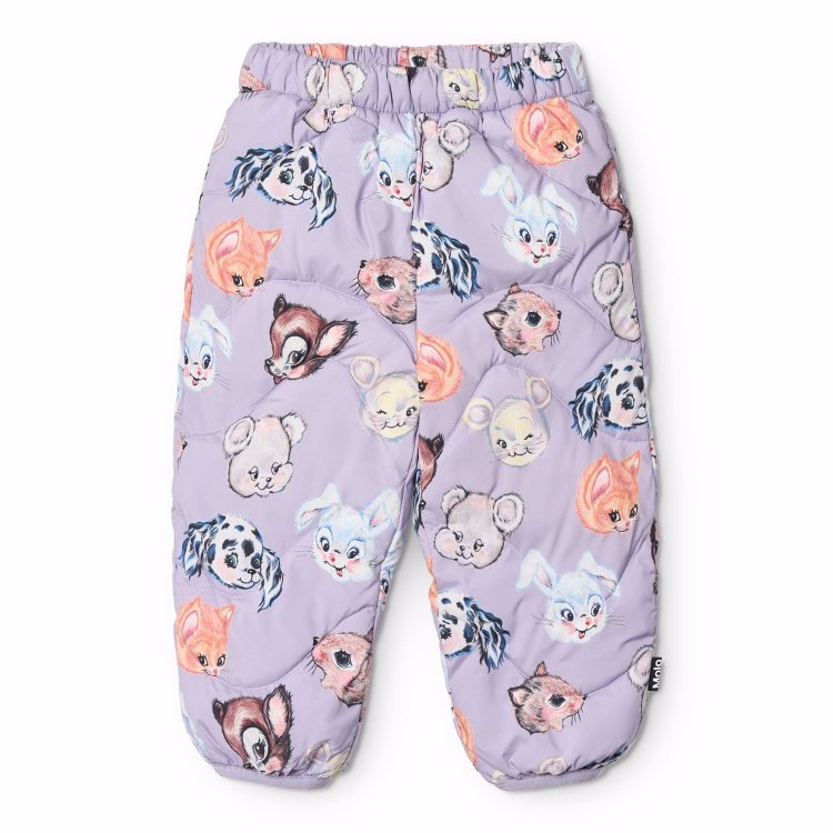 Molo Брюки Percy Itty Bitty Purple (животные)
