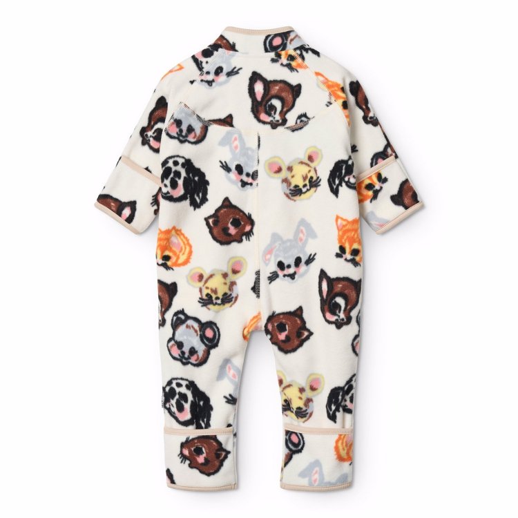 Фото 2 Комбинезон флисовый Udo Itty Bitty Vanilla (животные) 133835 Molo 5W25L302-9437