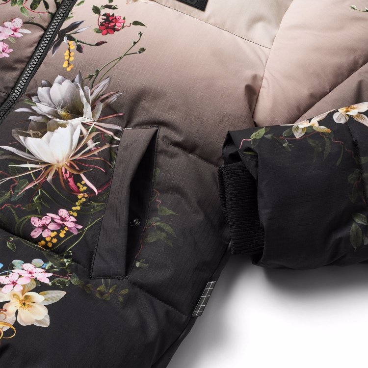Фото 5 Куртка Molo Hilo Faded Paisley (черно-белый) 133380 Molo 5W25M305-4948