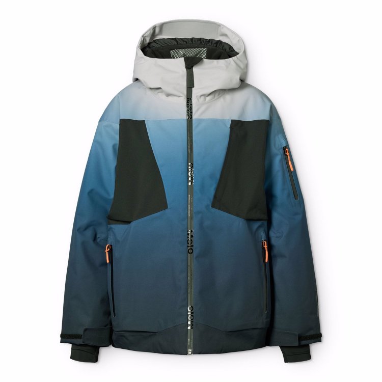 Molo Куртка Alpine Blue Ice (синий градиент)