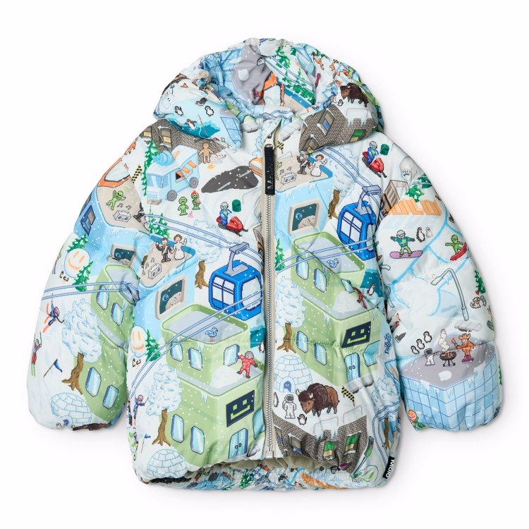 Molo Куртка Harpo Pixel Winter (разноцветный)