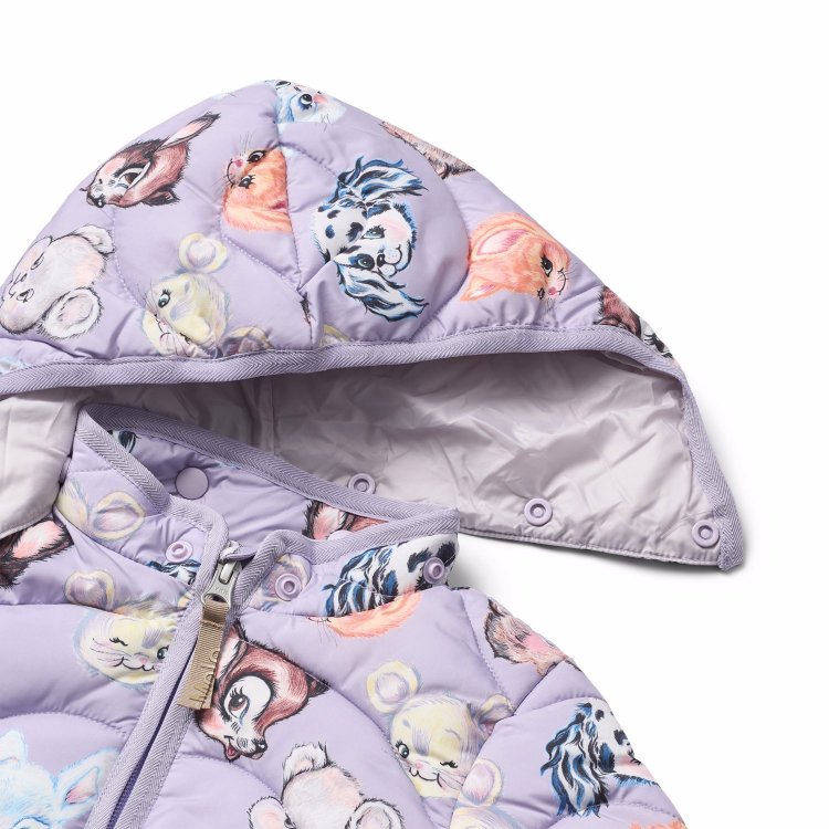 Фото 3 Комбинезон Molo Honesty Itty Bitty Purple (животные) 133847 Molo 5W25N101-9445