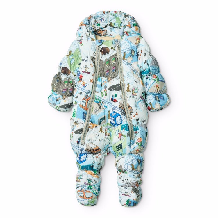 Molo Комбинезон Hebe Pixel Winter (разноцветный)