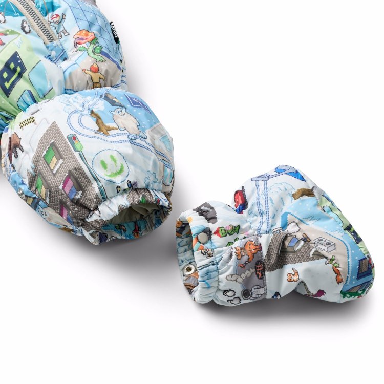 Фото 4 Комбинезон Molo Hebe Pixel Winter (разноцветный) 133576 Molo 5W25N102-9375