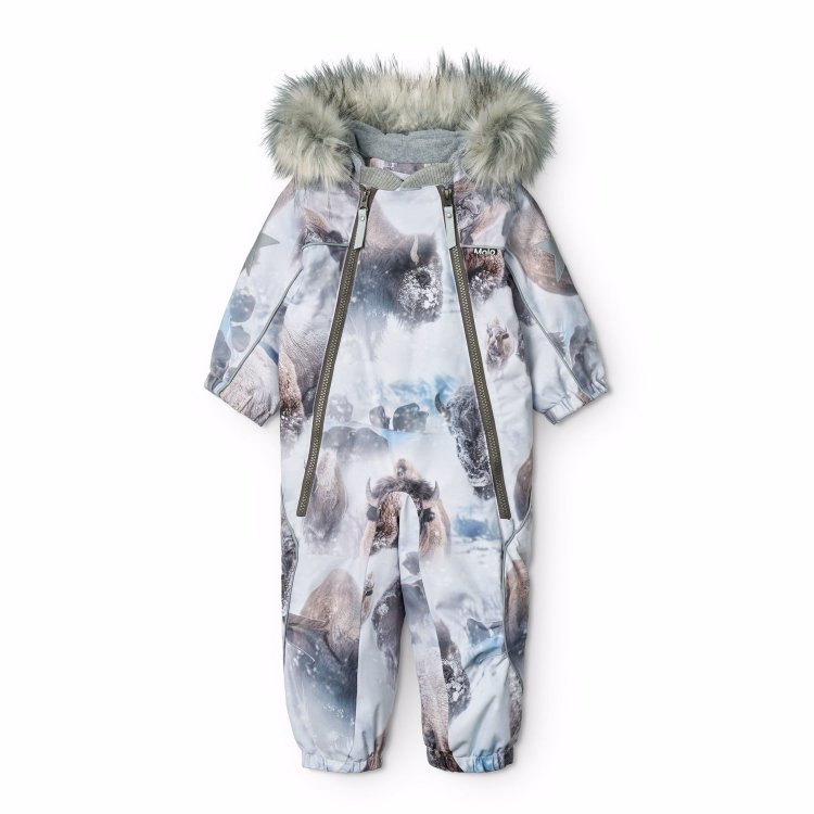 Molo Комбинезон Pyxis Fur Bison (бизон)