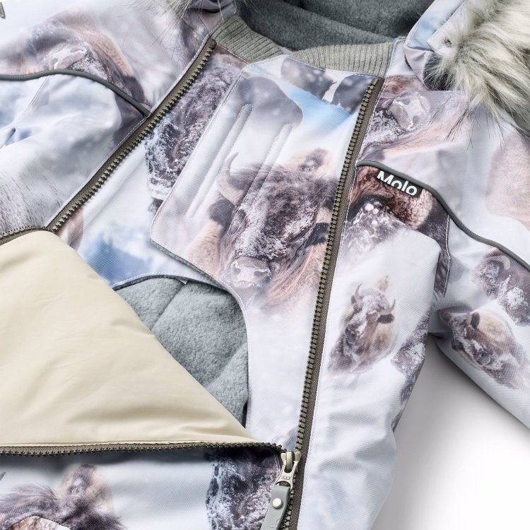 Фото 4 Комбинезон Molo Pyxis Fur Bison (бизон) 133580 Molo 5W25N105-9368