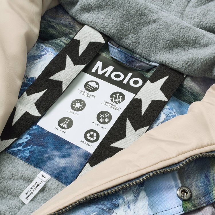 Фото 4 Комбинезон Molo Polaris Snowy Mountains (горы) 133600 Molo 5W25N203-9367