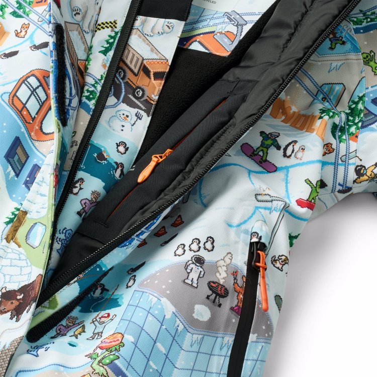 Фото 6 Комбинезон Molo Hux Pixel Winter (разноцветный) 133567 Molo 5W25N205-9375