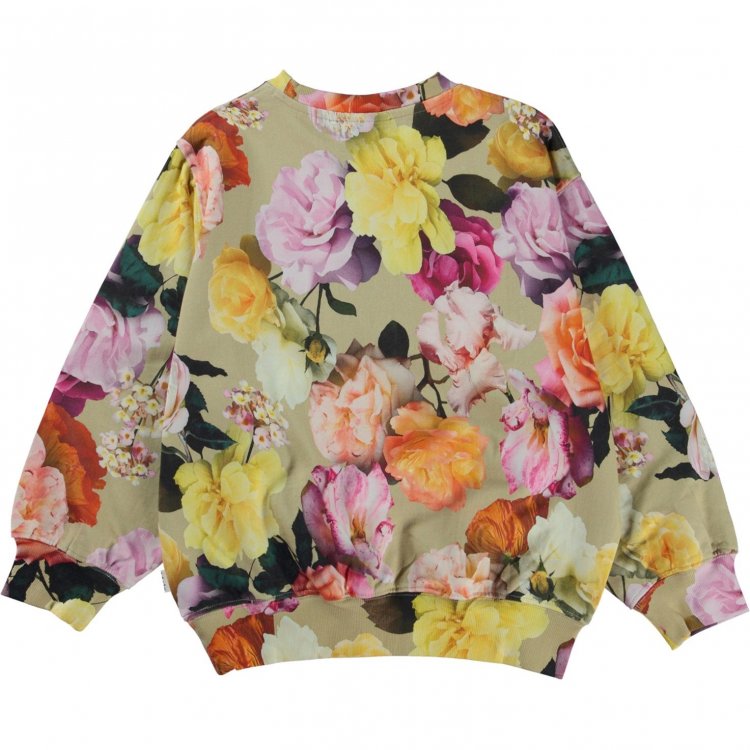 Фото 3 Толстовка Monti Cardboard Roses (бежевый с цветочным принтом) 102200 Molo 6S23J203 6740