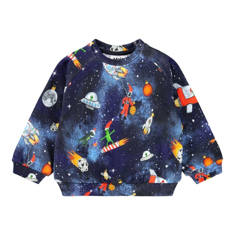 Molo Толстовка Disc Holiday Space (синий)
