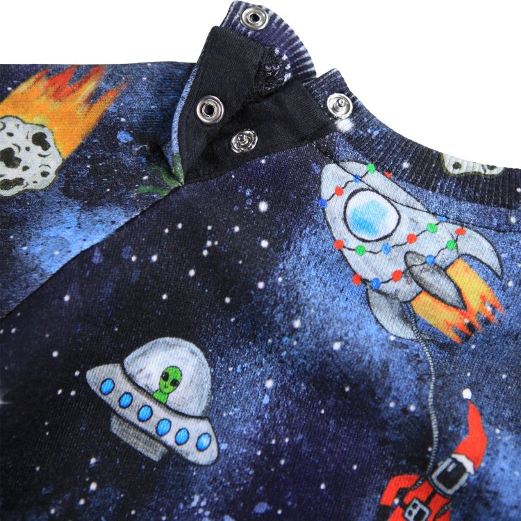 Фото 4 Толстовка Disc Holiday Space (синий) 133334 Molo 6W25J202-9413