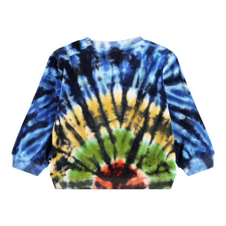 Фото 2 Толстовка Dear Multus Tie Dye (разноцветный) 132991 Molo 6W25J210-9601