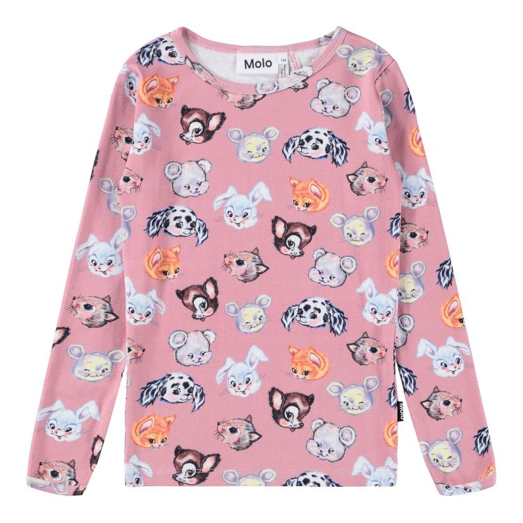 Фото 2 Пижама Molo Lue Itty Bitty Blush (розовый) 132974 Molo 6W25R501-9467
