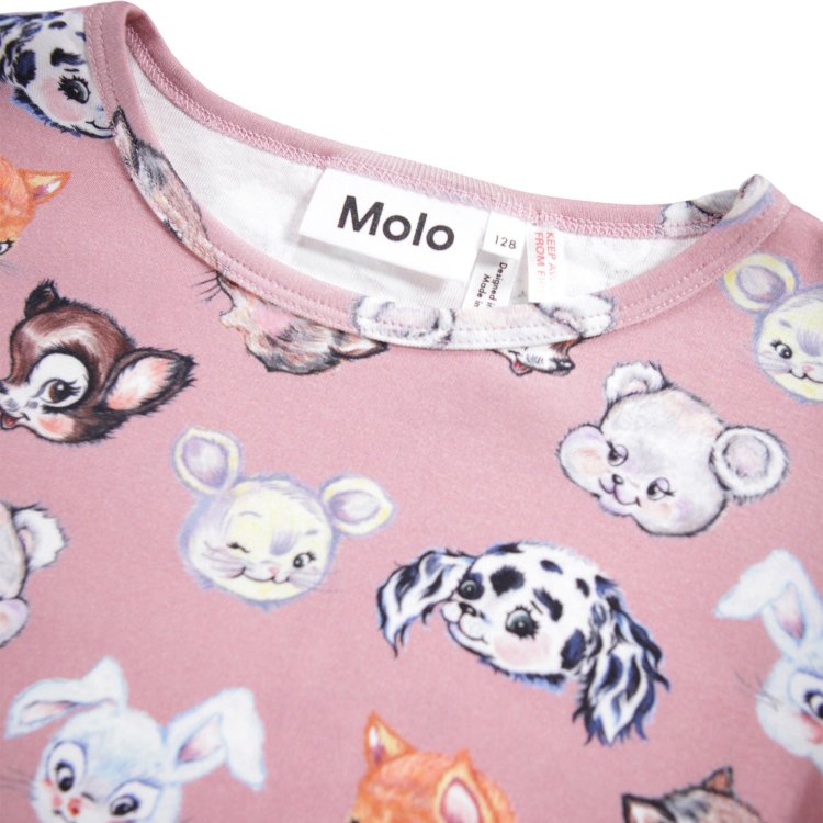 Фото 4 Пижама Molo Lue Itty Bitty Blush (розовый) 132974 Molo 6W25R501-9467
