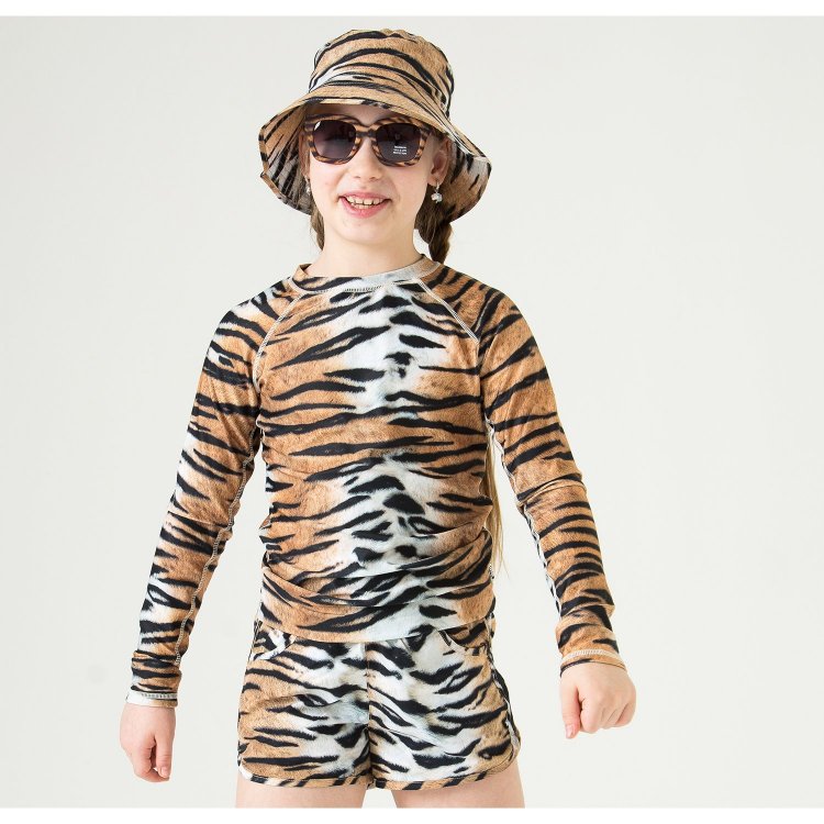 Фото 3 Очки солнцезащитные Solana Tiger Stripes (тигровый принт) 78810 Molo 7S22T513 6438