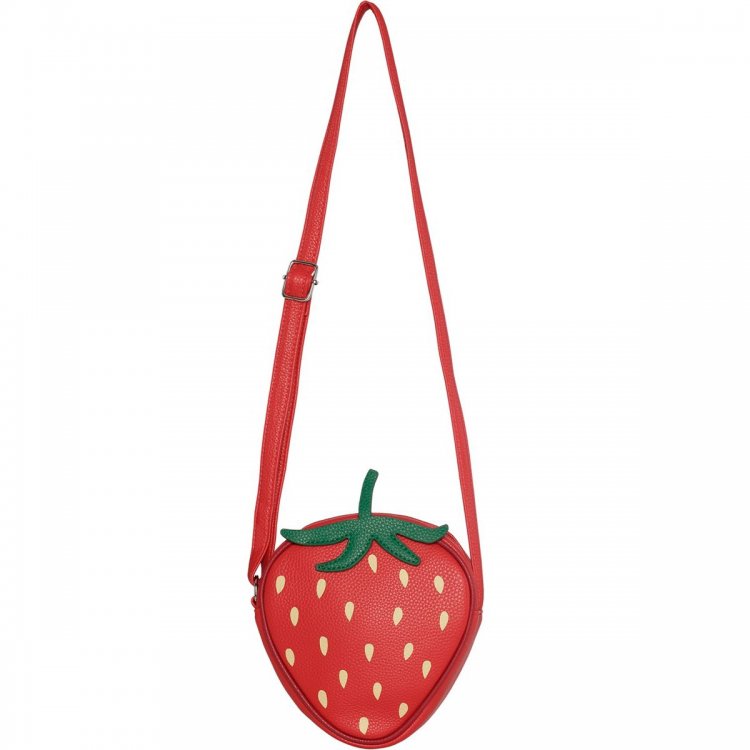 Molo Сумка Strawberry Bag Heart (красная клубника)